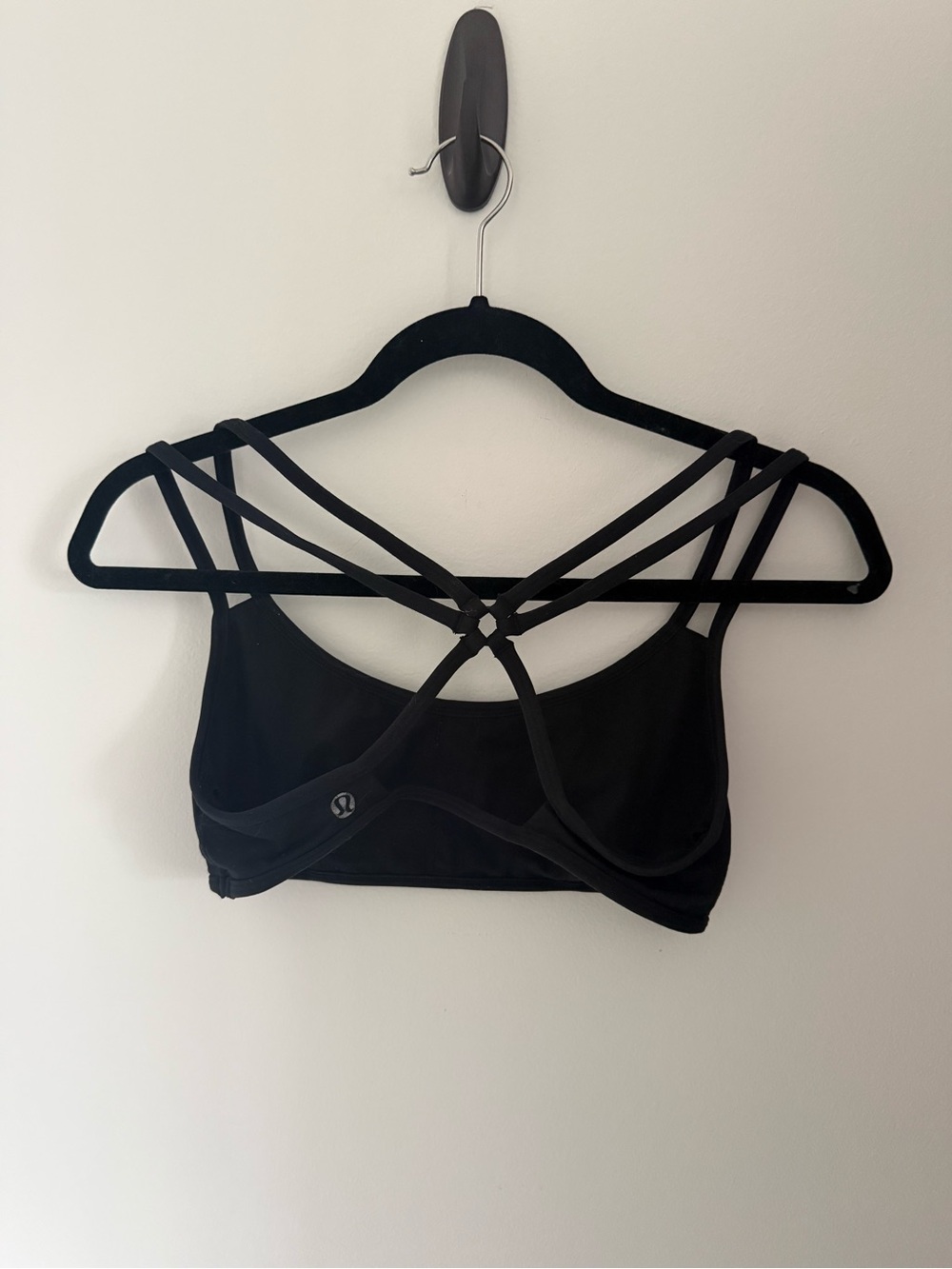 lululemon athletica Black Strappy Sports Bra